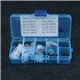 KSTE 1000pcs Vis CROISETTE tête autotaraudeuse boulons Assortiment Kit M1 M1.2 M1.4 M1.7
