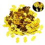 TOYANDONA 100pièces Confettis Forme De Doré Confettis Pailletés pour Décorations De Fête Anniversaires Et Noël Accessoires De Ta