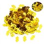 TOYANDONA 100pièces Confettis Forme De Doré Confettis Pailletés pour Décorations De Fête Anniversaires Et Noël Accessoires De Ta