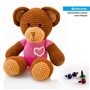 Meafeng Lot de 600 Yeux et Nez de sécurité avec rondelles pour Jouets au Crochet, différentes Tailles, Plastique coloré, pour Am