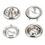 Ensemble de Boutons-pression Avec Pinces, Boutons-pression en Jersey Accessoires de Couture en Métal Boutons Boutons Pour Outils