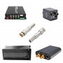 YACSEJAO Connecteurs coaxiaux mâles BNC, paquet de 10 caméras de surveillance RG59 RG6 câbles coaxiaux de transmission vidéo pri