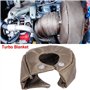 KSTE Couverture Turbo Heat Shield Cover Chargeur Turbo Barrière Couverture Wrap for T4 turbocompresseurs
