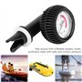 Manomètre de Pompe à air manomètre Pression d'air 0 5 PSI pour baromètre sécurité Planche Surf Bateau Kayak Gonflable-Plancher L