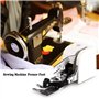 Accessoire pour Machine à Coudre Pied-de-biche à Clip latéral pour surjet, Pied-de-biche pour surjet avec Clip de Coupe pour Mac