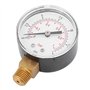 Mini-manomètre basse pression, manomètre BSPT pour carburant air-huile ou eau 0-15 psi/0-1bar