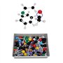 Hztyyier 267Pcs Modele Moleculaire, Kit Molécules Chimie Organique et Inorganique Ensemble Kit de Structure Atome Lien Modèle Dé