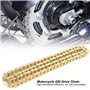 Aramox Dirt Bike Chain Drive, Moto 48 maillons 420 Chaîne de Transmission pour 50 110 Pit Quad Dirt Bikes Kart