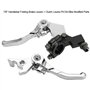 levier de frein pliable avec guidon de 7/8 "+ levier d’embrayage pour Pit Dirt Bike
