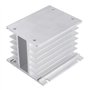 Dissipateur de chaleur en aluminium Dissipation SSR pour relais statique triphasé Dissipateur thermique en alliage d'aluminium t