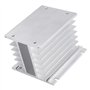 Dissipateur de chaleur en aluminium Dissipation SSR pour relais statique triphasé Dissipateur thermique en alliage d'aluminium t