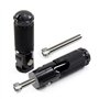 CENPEK Pédale de repose-pieds pliable universel CNC pour moto R1 R6 R125 R3 R25 MT07 MT-07 MT07 MT09