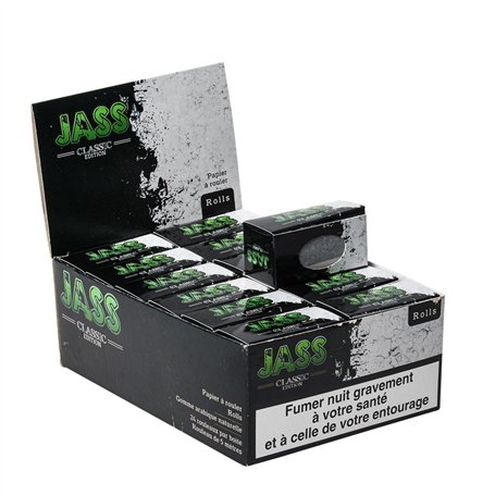 Rouleau de papier à rouler Jass Premium Slim Rolls 45 mm (24 x 5 m)