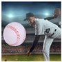 LNGJIN Balle De Baseball，15 Pièces Baseball de Formation en PU，Mousse Souple Balles，Débutant Balles de Baseball，Balles Souples，M