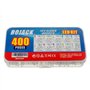 BOJACK 10 couleurs 400 pièces 3mm lampe diodes lights assored kit (Transparent DC 2V - 3.2V 20mA) lampes ampoule à éclairage pui