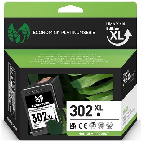 Economink Cartouche 302 XL Noir
