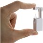 Perceur d'oreille（6 Pièces),Pistolet de Perceur D'oreille Jetable Sterile avec Clous D'oreille,Sûr et sans Douleur, Pour Homme e