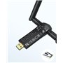 BrosTrend 1200Mbps Linux USB Clé WiFi Adaptateur Compatible avec Ubuntu, Mint, Debian, Raspbian, Lubuntu, Xubuntu, Mate, Zorin,