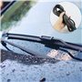 8 PièCes Caoutchouc D'Essuie-Glace Universel, Essuie-En, D'Essuie-De Remplacement, ÉVite Les Dommages Au Verre, De Recharge Plat