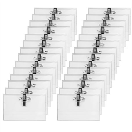 Lot de 100 badges nominatifs