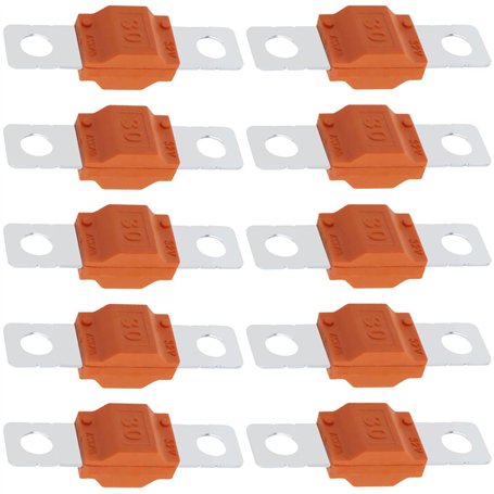 10 Pcs Fusible Midi à Courant Elevé