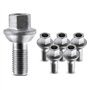 Frankberg Lot de 6 boulons de roue avant ou arrière compatibles avec Fortwo Cabrio 451 0