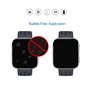 MIHENCE Lot de 6 films de protection d'écran compatibles avec la montre intelligente Amazfit Bip 6, film de protection d'écran H