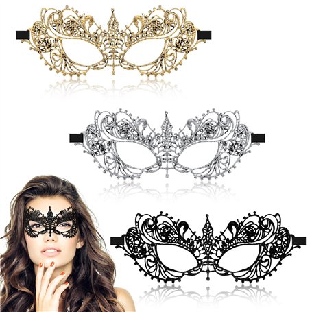 Lot de 3 Masque de Mascarade