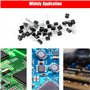 Kit de transistor 24 values 480 transistors PNP NPN S9012 S9013 S9017 S9015 S9018 2N2222 S8050 S8550 SS8050 SS8550 2N5551 2NRéfé