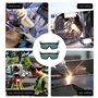 DAZZLUXE Lot de 2 Lunettes de Protection Laser de Sécurité, Protection Contre les Poils, Infrarouge, UV et Lumière - Sécurité de