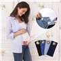 Tapvai 4 Pièces Elargisseur Pantalon Grossesse, Bouton Jean Détachable et Ajustable, Rallonge Bouton Pantalon pour Pantalons pou
