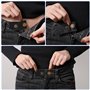 Tapvai 4 Pièces Elargisseur Pantalon Grossesse, Bouton Jean Détachable et Ajustable, Rallonge Bouton Pantalon pour Pantalons pou