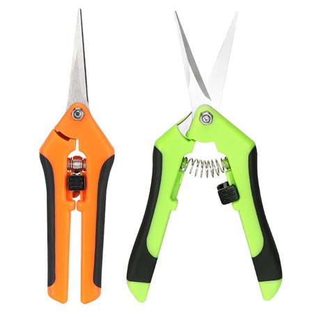 2 Morceaux de Ciseaux de Jardin Réglés