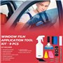 GADLANE 9 Pièces Film Teinte Vitre Voitures Ensemble D'outils Emballage De Installer L'outil Fenêtre Teinte De Film Comprend Plu