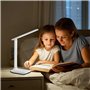Aweskmod Lampe de Bureau LED Contrôle Tactile Protectiondes Yeux, Lampes Bureau lampe de Table Dimmable 3 Modes de Couleur 3 Niv