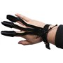 Namvo Gants de tir à l'arc 3 doigts en cuir Gants de protection pour tir à l'arc Équipement de protection Convient pour le tir à