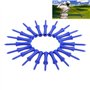 100pcs Golf Tees Tee de Golf Plastique Step Down Tees de Golf Château gradué Té Hauteur contrôle