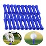 100pcs Golf Tees Tee de Golf Plastique Step Down Tees de Golf Château gradué Té Hauteur contrôle