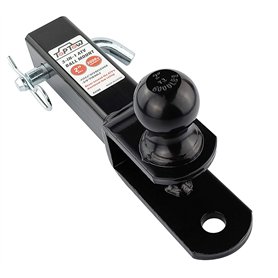 TOPTOW Support de Boule de remorquage pour attelage de remorque ATV/UTV, Boule de 5,1 cm, goupille de Chape, Convient pour récep TOPTOW Support de Boule de remorquage pour attelage de remorque ATV/UTV