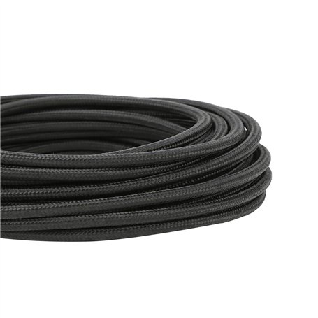 NUODIFAN Câble textile pour lampecâble en plastique revêtu de textile