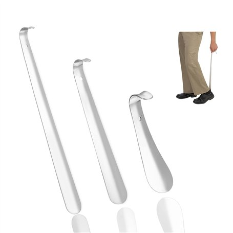 UNIDEAL 3 Pièces Chausse Pied en Acier Inoxydable