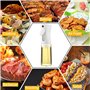 YANGWEN Spray Huile Olive,2 pièces vaporisateur huile cuisine pulvérisateur d'huile distributeur d'huile pour pulvérisateur d'hu