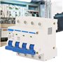 4P 6KA 50Hz DZ47-63 Disjoncteur Miniature 40A 400V Courant Surcharge Court-Circuit Protection pour Lignes de Distribution D'écla
