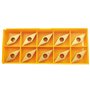 1 porte-outil de tournage en carbure indexable SVJCR1616H16 de 16 mm avec 11 pièces VCMT331/VCMT160404.