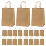 Sac Papier Kraft avec Poignée - 40 Pièces