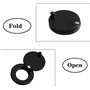 Peephole Cover avec Outil d'Installation Auto-Adhésif Couvre d'espionnage de porte Cache judas de porte pour