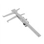 Intérieur Groove Vernier Pied à Coulisse Micromètre Jauge Vernier Règle de Travail Du Bois Outil de Mesure 9-150 Mm acier au Car