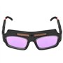 Lunettes de Soudure Lunettes de Protection protectrices pour assombrissement Automatique Solaire des Lunettes de Soudure pour Le