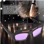 Lunettes de Soudure Lunettes de Protection protectrices pour assombrissement Automatique Solaire des Lunettes de Soudure pour Le