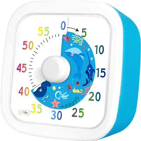 ZLPABO Minuteur Visuel Timer Enfant